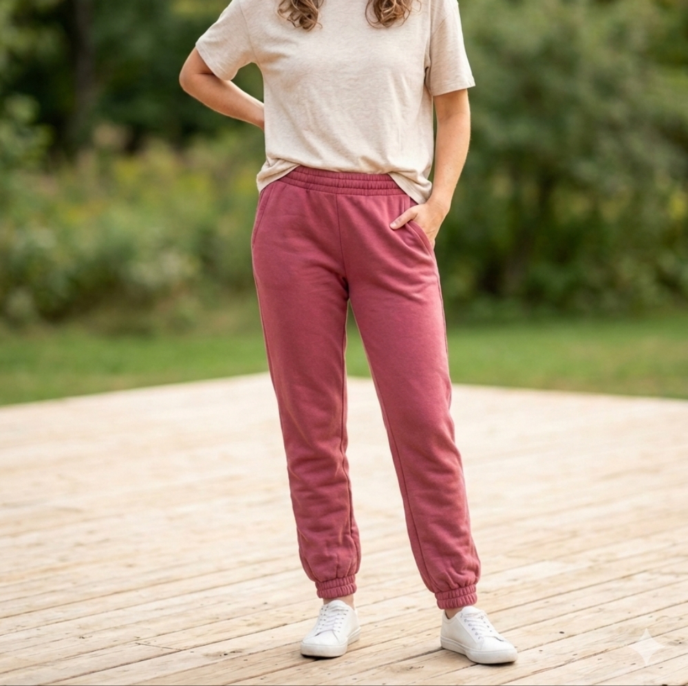 Old Navy Women's Burgundy Joggers